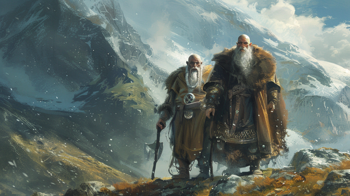 Odin, Vili, and Ve: The Divine Architects that Created the World from Ymir's Body scene